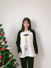 嬌銀春夏季外穿月子服春秋純棉產(chǎn)后產(chǎn)婦哺乳家居服孕期孕婦睡衣女套裝 黑白 M（建議體重100-120斤左右穿） 曬單實(shí)拍圖