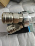 亦牛 氣動C式自鎖快速接頭 氣管SMY圓三通二通插爪工具 氣泵空壓機快插配件氣動元件 銅芯鍍鎳 圓三通（自鎖 曬單實拍圖