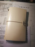 九千年 復古風(fēng)牛皮紙記事本明星簽字本綁帶活頁(yè)日記本可拆卸筆記本子空白旅行本隨身手賬本定制logo 米白（含三本內頁(yè)） 曬單實(shí)拍圖