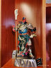 吉善緣 全銅關(guān)公擺件 銅武財(cái)神供奉佛像關(guān)羽關(guān)二爺家居客廳玄關(guān)辦公室裝飾工藝品店鋪喬遷開業(yè)禮品 小號關(guān)公（綠色） 曬單實(shí)拍圖