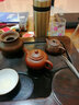 一茗金砂宜興紫砂壺茶壺茶具名家吳娟華原礦大紅袍朱泥壺160CC水平壺 曬單實(shí)拍圖