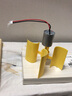 千惠儂新垂直式軸微型風(fēng)力發(fā)電機(jī) 小型直流 DIY科技制作 物理發(fā)電 電機(jī)+風(fēng)葉+Φ5mm紅LED 曬單實(shí)拍圖
