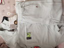 暇步士（Hush Puppies）童裝兒童男女童春秋柔軟舒適時(shí)尚個(gè)性潮流衛(wèi)衣套裝 青黛綠 150 曬單實(shí)拍圖