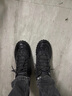 Edick意大利風(fēng)國際品牌男士棉鞋真皮羊毛加絨加厚高幫休閑棉皮鞋防滑保 黑色 40 曬單實(shí)拍圖