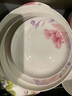 華光 陶瓷 面碗湯碗碟盤(pán)筷勺 高檔骨瓷餐具家用 結(jié)婚瓷器 花好月圓 8英寸湯盤(pán)【單只】 曬單實(shí)拍圖