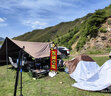 Naturehike挪客戶外精致露營黑膠天幕帳篷戶外露營裝備野餐防雨防曬遮陽涼棚 17㎡【深咖-黑膠】建議10-12人 曬單實拍圖