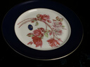 AYNSLEY英國安斯麗色釉紅玫瑰系列骨瓷餐盤下午茶甜品盤陶瓷高顏值伴手禮 20cm餐盤-深藍色 紅玫瑰系列 曬單實拍圖