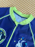 美津濃（MIZUNO）兒童泳衣男連體短袖沖浪服學(xué)生訓(xùn)練速干溫泉游泳裝A1405星球130 曬單實(shí)拍圖