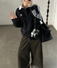 阿迪達(dá)斯 adidas【滔搏運(yùn)動(dòng)】 三葉草男子Rugby polo長(zhǎng)袖T恤 IZ4806 M 曬單實(shí)拍圖