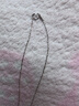 周六福（ZLF）  PT950鉑金項鏈男女款閃耀大氣元寶鏈 45cm -3.85g 曬單實(shí)拍圖