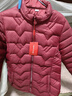 啄木鳥(niǎo)品牌女裝輕薄羽絨棉服棉衣短款2024年冬季新款保暖顯瘦棉襖子外套 8808酒紅色 2XL 110-125斤 曬單實(shí)拍圖