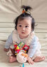G.DUCKKIDS小黃鴨嬰兒早秋套裝小月齡女寶秋裝2025新款洋氣時(shí)髦背帶褲兩件套 米色背帶褲+藍(lán)色花邊領(lǐng)T 73cm 73 曬單實(shí)拍圖