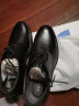 森达正装鞋男商场同款牛皮上班商务皮鞋男士婚鞋1ED01DM2 黑色 40 实拍图