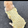OIMG寵物狗衣服狗狗拉布拉多薩摩耶裙子金毛邊牧背心中大型犬大狗背心 可愛菠蘿背心(只有衣服) L碼(建議47-60斤) 曬單實拍圖