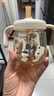 布比熊 BUBBLE BEAR兒童牛奶杯1-6歲寶寶奶瓶直飲吸管水杯便攜防摔防漏喝水杯 宇航員公仔牛奶杯 330ml 曬單實拍圖