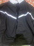 妙奕嘉夾克男士外套春秋款夏季秋季男裝秋裝休閑黑色寬松衣服女士情侶款 翻領(lǐng)寬松白條拼接黑色外套 2XL 【建議140-160斤】 曬單實(shí)拍圖
