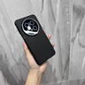 適用于華為mate70手機殼新款mt70pro全包素皮保護套70pro+磁吸防 【曜石黑】前高清玻璃后素皮款-輕奢手感 華為 Mate 70 Pro+ 曬單實拍圖