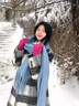 TKHE軟糯藍色圍巾女冬季韓版百搭高級感保暖流蘇大披肩純色圍脖韓系潮 【藍色】毛絨圍巾-高品質(zhì)版 185*95CM 曬單實(shí)拍圖
