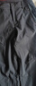 伯希和（Pelliot）[風(fēng)盾]沖鋒軟殼褲男秋冬防潑水防風(fēng)高彈長(cháng)褲女登山褲115107016黑M 曬單實(shí)拍圖