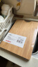 爱仕达（ASD）菜板进口橡胶木99.9%抗菌砧板加厚加大实木案板面板GJ32W2WG 实拍图