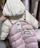 巴拉巴拉嬰兒連體衣假兩件羽絨服冬裝2024外出抱衣造型加厚萌208424120209 曬單實(shí)拍圖