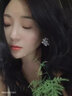 佐蘭伊 ZORAINEY【情人節禮物】2025年新款花朵耳釘女輕奢復古銀針高級感輕奢耳飾 花朵珍珠耳釘 曬單實(shí)拍圖