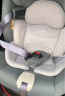 ledibaby乐蒂宝贝儿童安全座椅0-4-12岁汽车用婴儿宝宝坐椅车载可坐可躺 太空舱2Pro-豪华版【月影灰】 实拍图