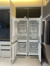 美的【控氧休眠保鲜】美的全嵌入式冰箱隐藏式内嵌式镶嵌橱柜定制双开门超薄大容量家用冰箱BCD-247 单台 实拍图