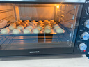 科榮商用烤箱大容量100升商業(yè)風(fēng)爐平爐一體多功能專(zhuān)業(yè)烘焙家用電烤箱熱風(fēng)循環(huán)智能發(fā)酵烤鴨爐烤紅薯機 宙斯黑100L頂配熱風(fēng)豪華版旗艦款 曬單實(shí)拍圖