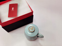 陸寶汝窯茶具茶杯帶蓋馬克杯辦公水杯 高檔陶瓷杯子開(kāi)片可養 仙石蓋杯 天青色-禮盒裝300ml 曬單實(shí)拍圖