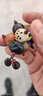 旋蓬中國(guó)風(fēng)創(chuàng)意手工汽車鑰匙掛件鑰匙扣鏈 貔貅菩提子水晶小掛飾品 京韻天珠款 曬單實(shí)拍圖