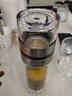 富光（fuguang）富光白金泡茶師雙層玻璃杯茶水分離辦公室泡茶杯家用商務(wù)便攜水杯 本色 310ml 曬單實拍圖