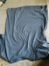 无印良品 MUJI 男式 印度棉天竺编织 圆领短袖T恤 ABA01A0S 浅蓝色 L 实拍图