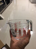 菲內(nèi)克斯玻璃烘焙量杯刻度杯鋼化玻璃杯微波爐烤箱專用加熱牛奶杯 500ML中號 曬單實拍圖