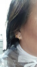 QUAMER老鳳凰金店款黃金色耳骨圈養耳洞耳釘女款 簡(jiǎn)約光面素圈耳扣999小 素圈小耳環(huán)一對(直徑13mm) 曬單實(shí)拍圖
