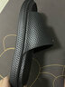 感邁男士涼拖鞋夏季大碼室內(nèi)家居地板防滑浴室洗澡防滑eva不臭腳拖鞋 曜石黑【AG+銀離子 抗菌防臭】 42-43 【正碼正拍】 曬單實(shí)拍圖