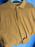 夢(mèng)特嬌（MONTAGUT）長(cháng)袖POLO衫男士春季翻領(lǐng)新疆棉親膚本命年商務(wù)休閑T恤 黃色 3XL 曬單實(shí)拍圖