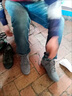 西域駱駝（VANCAMEL）抗砸勞保鞋男工地干活工作戶外登山八爪魚工裝鞋潮鞋春秋季不累腳 AD306灰色 42 撿漏高檔大牌 曬單實(shí)拍圖