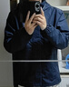 jackWolfskin狼爪沖鋒衣男防風(fēng)防水休閑夾克運動(dòng)外套5020894 寶藍色 L 曬單實(shí)拍圖