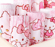 Hello Kitty凱蒂貓兒童內(nèi)褲春秋棉寶寶小孩女孩少女童裝平角底褲短褲頭 C款 KTN254 混色 5條全平角 130適合125-135 曬單實(shí)拍圖
