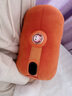 瑜品佳 石墨烯暖手袋暖手寶取暖器電熱暖寶寶無(wú)水熱水袋自發(fā)熱過(guò)冬神器生日圣誕節禮物 環(huán)繞式發(fā)熱暖手寶【蜜橙色(5000毫安)】 曬單實(shí)拍圖