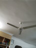 金羚（JINLING） 家用吊扇大風(fēng)量客廳電風(fēng)扇直葉白色FC-20N 曬單實(shí)拍圖