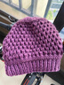 玉柳緣 老人帽子女冬季中老年人毛線(xiàn)帽女護耳媽媽帽加絨加厚保暖帽戶(hù)外防風(fēng)防寒奶奶針織帽 豆沙色 均碼（有彈性） 曬單實(shí)拍圖