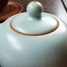 柏采汝窯茶壺 粉青色-老釉 凝珠壺HR-109B 茶具開(kāi)片功夫茶具 粉青-老釉 曬單實(shí)拍圖