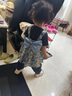 鸞雀翔童裝0-2-3歲女寶寶夏季薄款裙子兩歲七8九9個(gè)月嬰幼兒碎花公主裙6 藍(lán)色碎花裙 90碼 建議身高80-90 體重20-24斤 曬單實(shí)拍圖