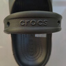 卡駱馳（crocs）云朵女鞋洞洞鞋厚底增高涼鞋戶外沙灘鞋包頭透氣拖鞋 W8 曬單實拍圖
