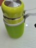 希諾（heenoor）保溫杯女士可愛(ài)迷你便攜花茶杯學(xué)生兒童水杯創(chuàng  )意大肚潮流實(shí)用杯子 草綠色-300ml【升級新款】禮盒裝 曬單實(shí)拍圖