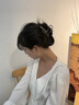卡瑪倫（KAMALUN）麥穗發(fā)夾飾女2025款高級(jí)感發(fā)卡盤發(fā)抓夾鯊魚(yú)夾520送女朋友禮物 麥穗抓夾【不刻字】 曬單實(shí)拍圖