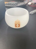 容山堂 羊脂玉瓷主人杯茶杯單杯建盞個(gè)人品茗仿玉石琉璃百家姓茶具 羊脂玉瓷百家姓羅漢杯-王 曬單實(shí)拍圖