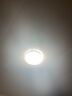 祎琳（yilin）吸頂燈罩 外殼圓形單獨(dú)燈罩臥室陽(yáng)臺(tái)LED工程亞克力阻燃加套件 L全白/單獨(dú)燈罩23cm款式可備注 曬單實(shí)拍圖